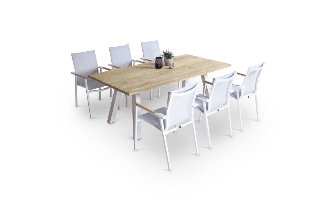 Tecca Dining 6 (weiß)